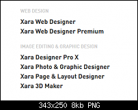 Click image for larger version. 

Name:	Xara Editions.PNG 
Views:	91 
Size:	7.7 KB 
ID:	125380