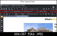 Click image for larger version. 

Name:	Flex Layout Bar.jpg 
Views:	133 
Size:	53.0 KB 
ID:	134740